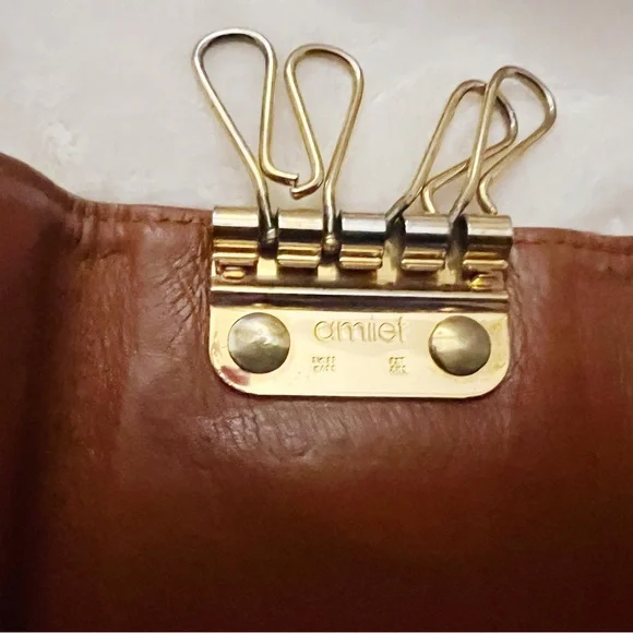 MCM Cognac Leather Key Holder EUC! - Picture 7 of 9